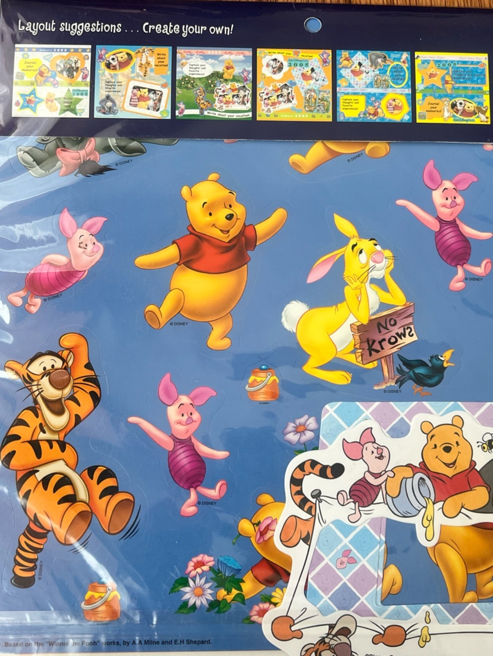 Capture The Magic Disney Winnie the Pooh Scrapbook Set New